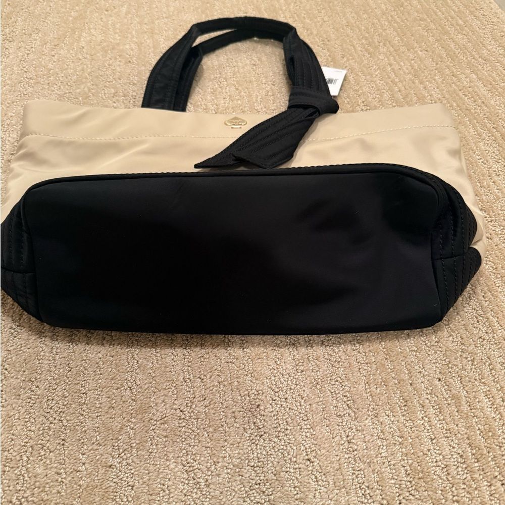 Kate Spade Black and Cream Barbara Tote Bag - Picture 6 of 6